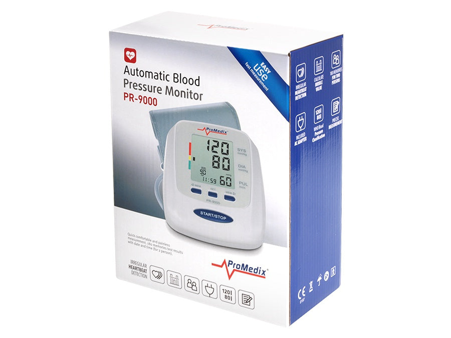 Tensiomètre de bras oscillométrique électronique Promedix PR9000