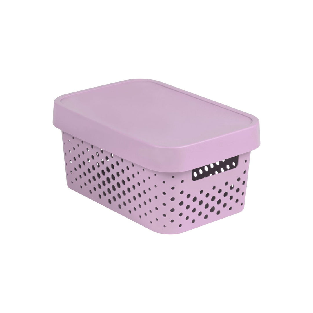 Conteneur ajouré avec revêtement Infinity 4.5L rose
