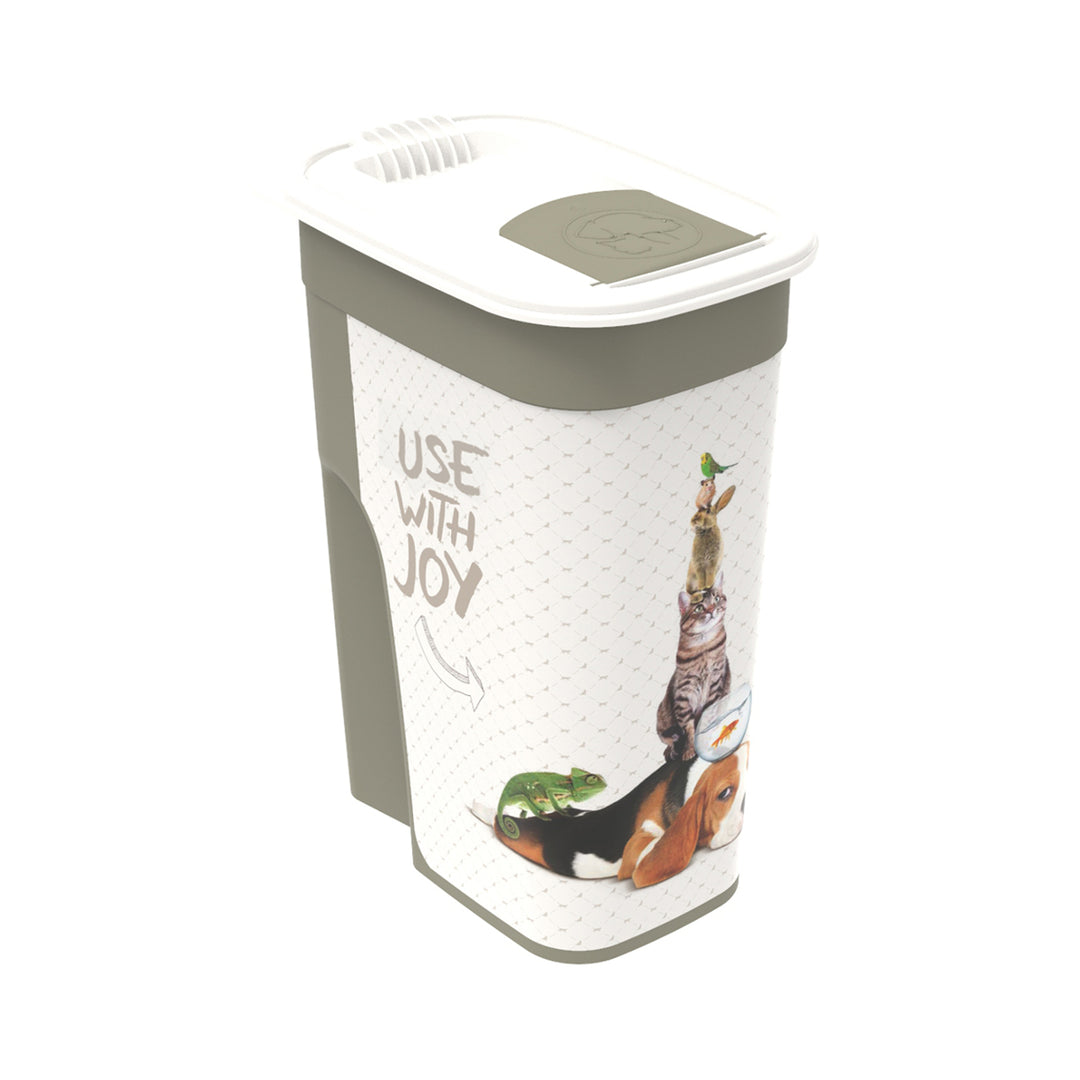 Bac d'alimentation Rotho Flo Litière 4.1 L avec distributeur à ouverture