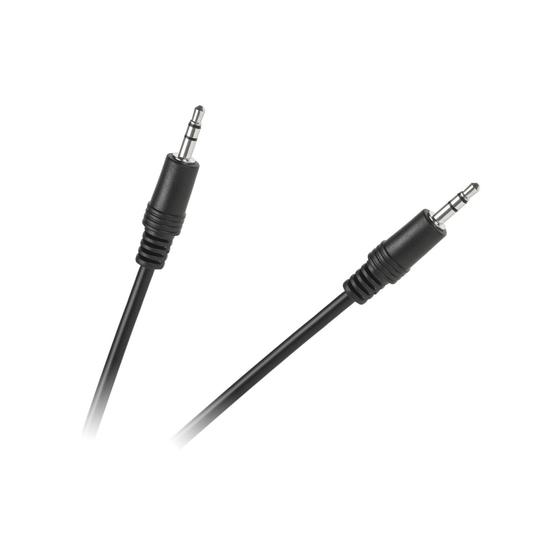 Câble audio, prise 3,5 mm, 0,6 m, noir, KPO2743-0.6