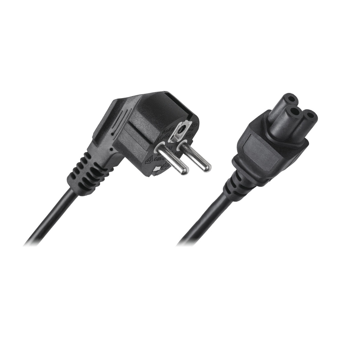 Câble d'alimentation Clover pour ordinateur portable 1,5 m noir