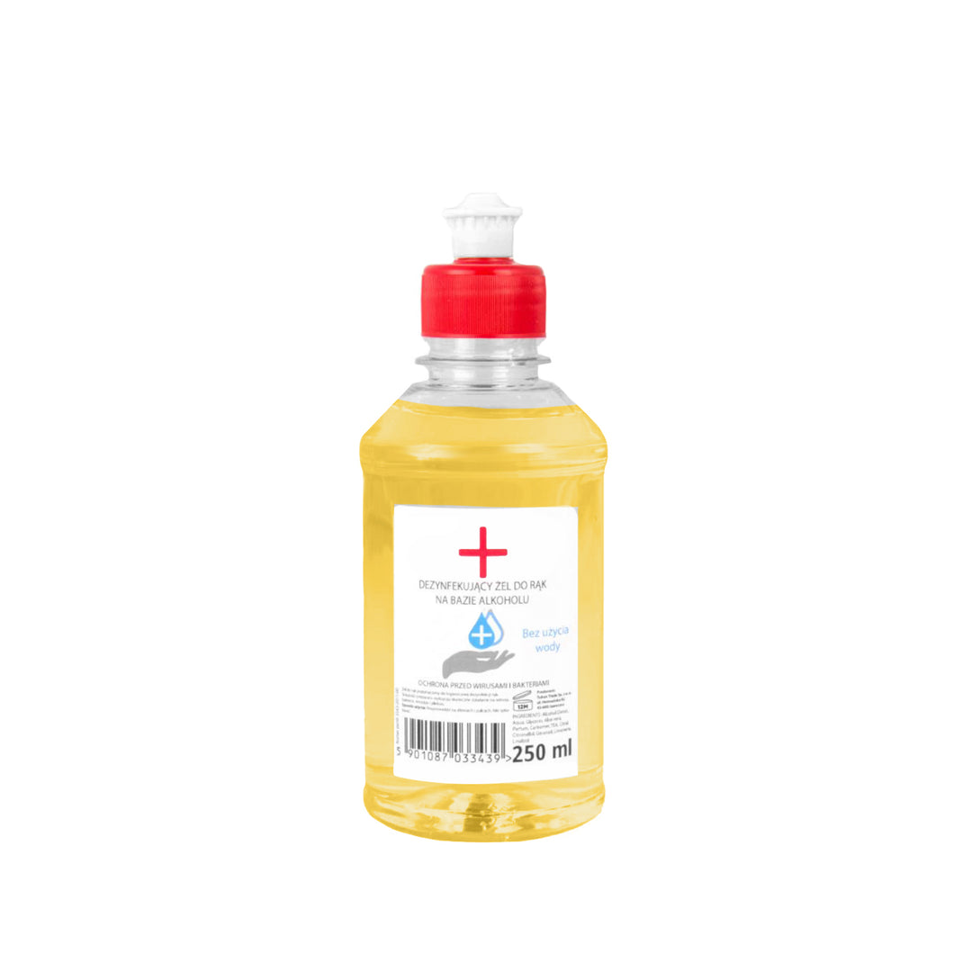 Waterloze handreinigingsgel 70% alcohol 250ml