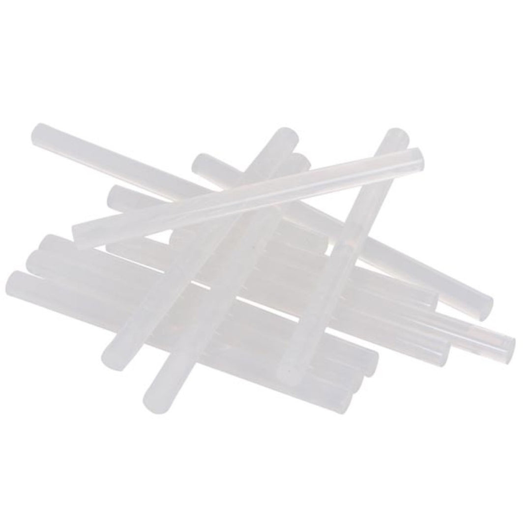 Cartouches de colle 18 pièces pour pistolet 7 mm 100 mm transparent