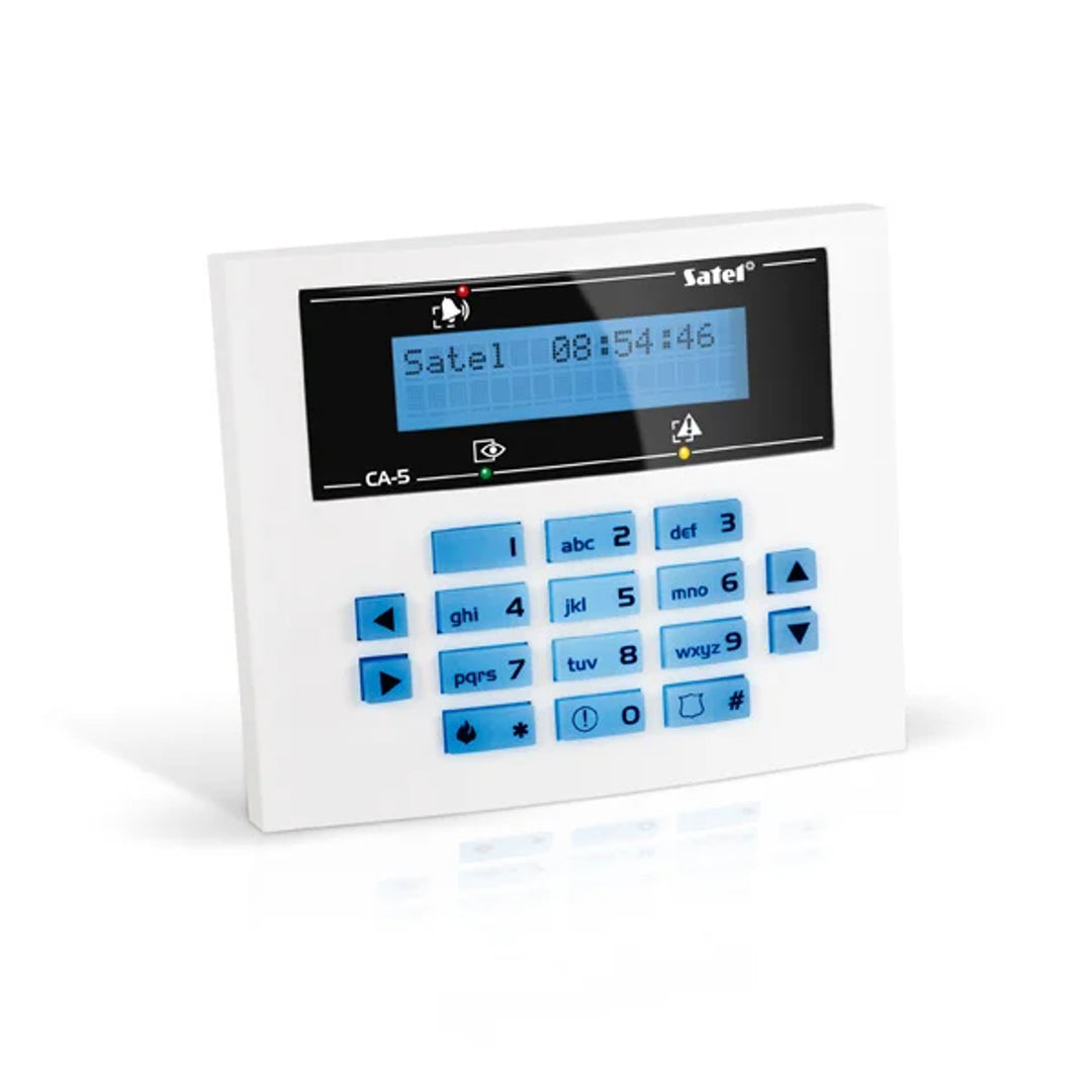 Clavier LCD Panneau de contrôle CA5 Satel bleu