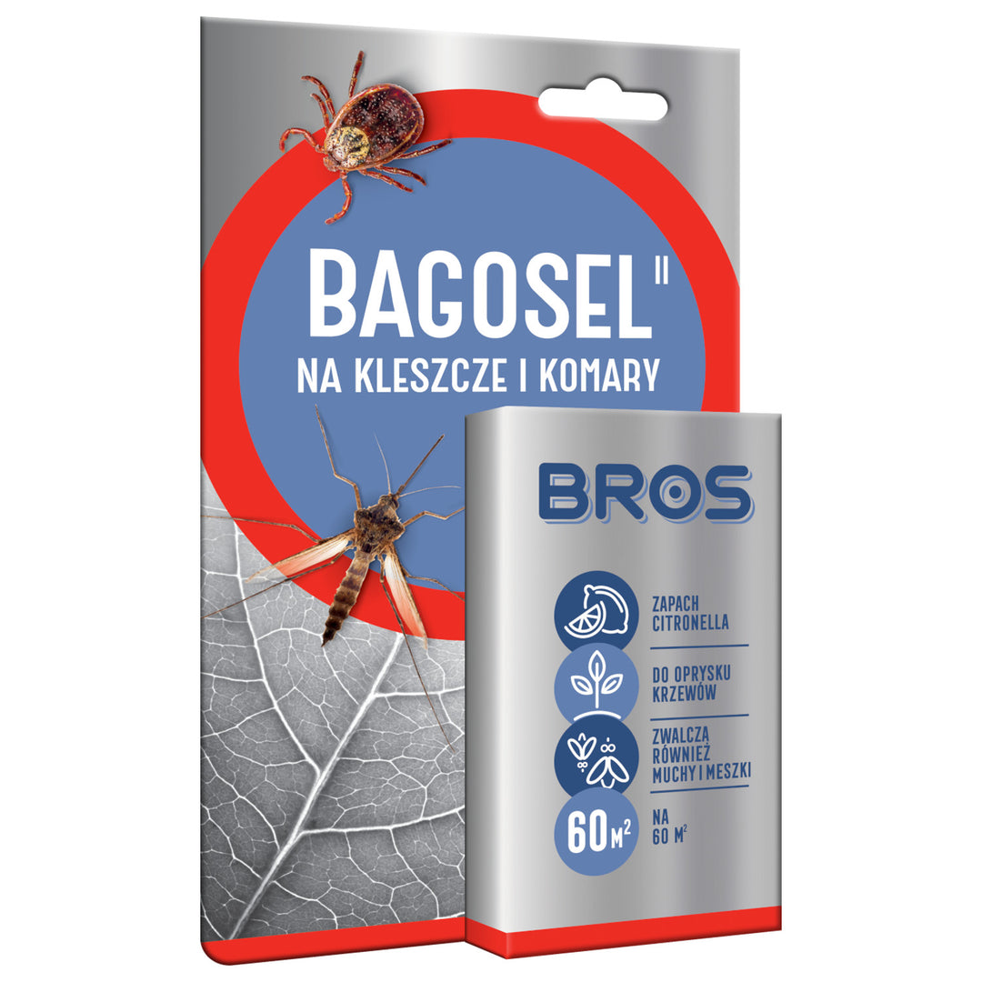 Préparation à la pulvérisation du jardin contre les moustiques et les tiques Bros Bagosel 100EC 30ml