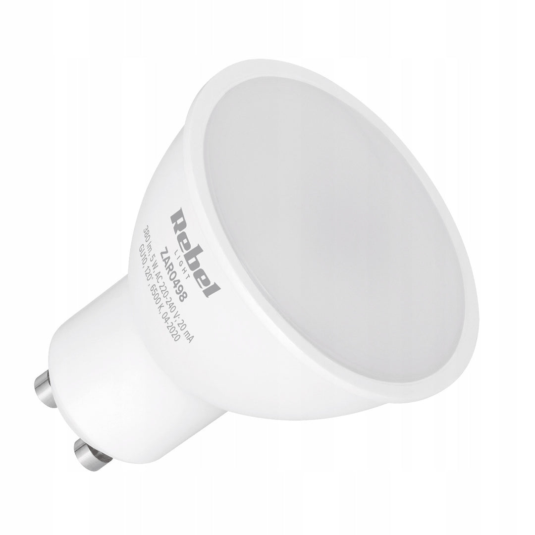 Ampoule LED Rebel, GU10 5W, 6500K, 380lm, blanc froid, 230V