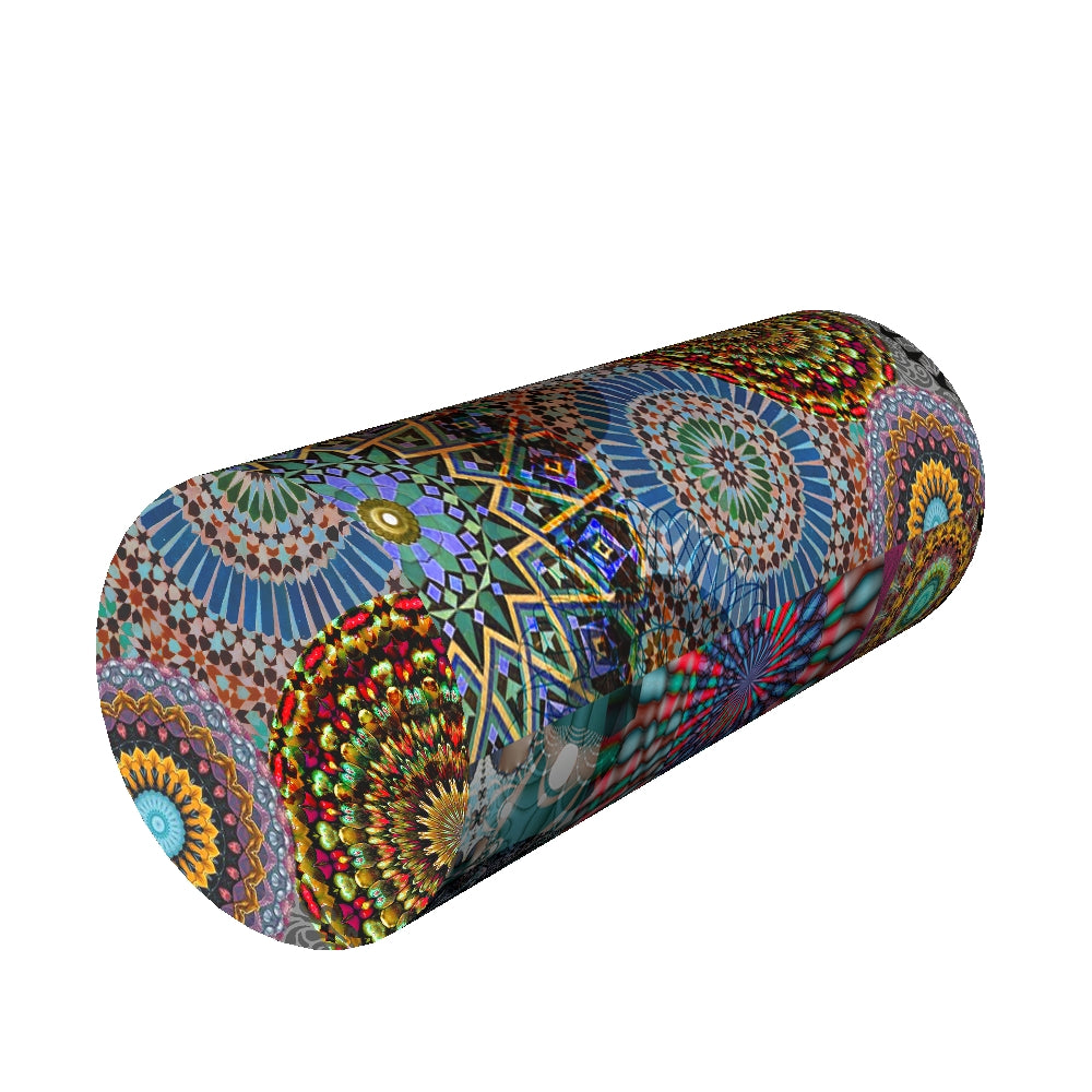 Coussin rouleau sous la nuque et des lombaires Bertoni 40x15cm mousse thermoactive Carrousel