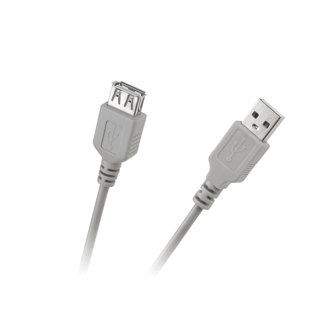 Câble d'extension prise USB type A 5m gris KPO2783-5