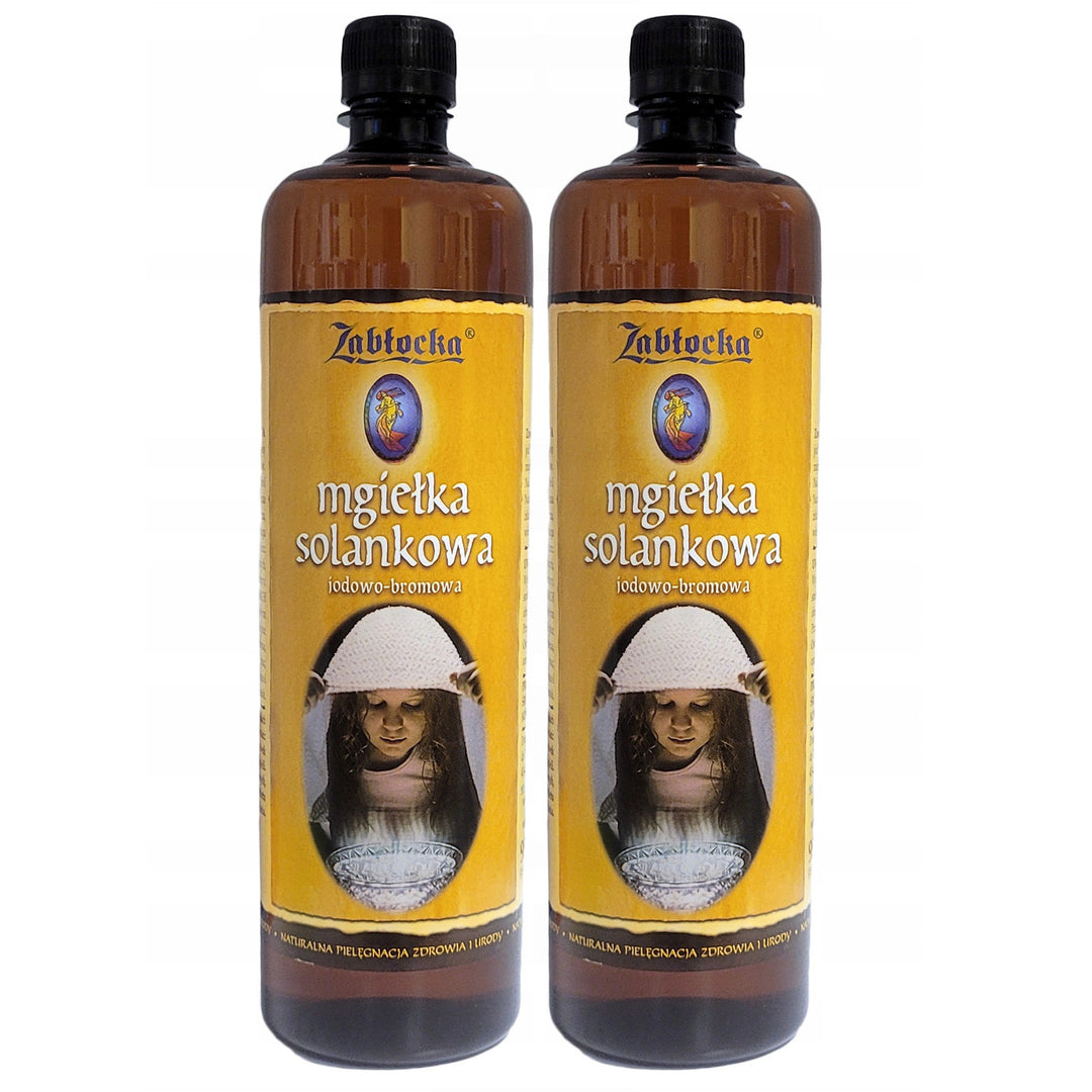 2x Zablocka Salt Mist 950ml pour inhalation dans les inhalateurs