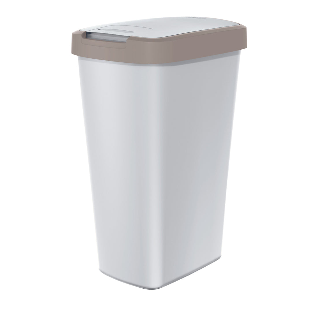 KEDEN COMPACTA Q poubelle de 45 litres NSAB45-WG5C_427C - frêne avec cadre brun clair