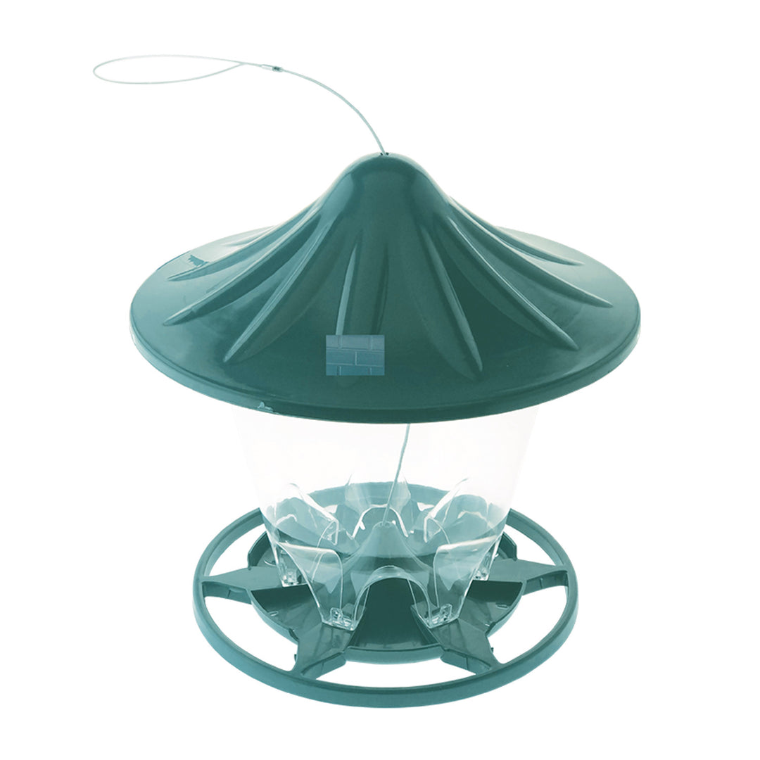 Greenmill GR2027 mangeoire en plastique, verte, hauteur 23,5 cm, Greenmill
