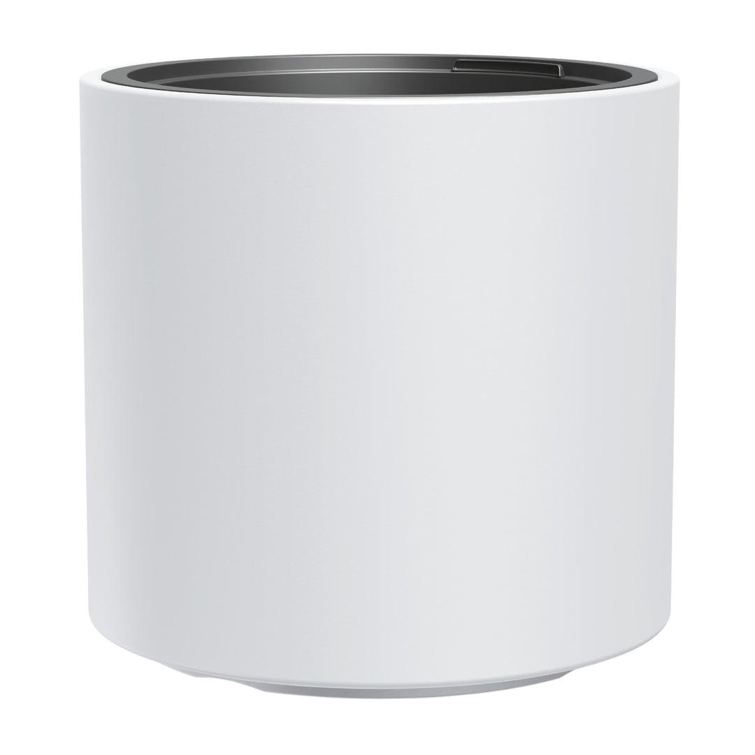 Pot de fleurs Prosperplast, avec insert, résistant au gel, hauteur 45cm, blanc, Heos