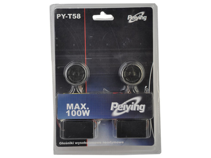 Peiying car tweeters PY-T58 + 100W crossovers 2pcs