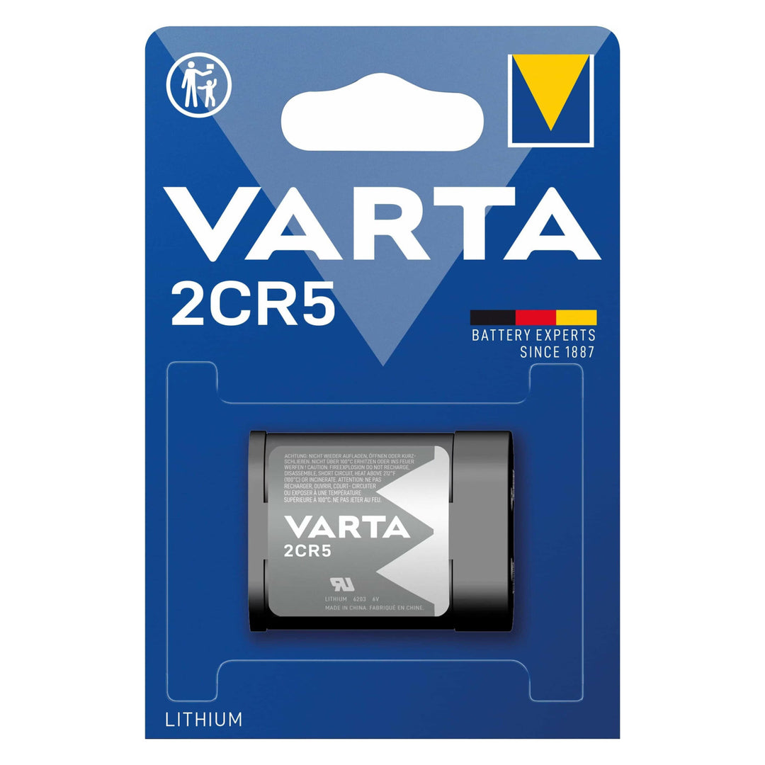 Pile au lithium Varta 2CR5 6 V pour appareils photo