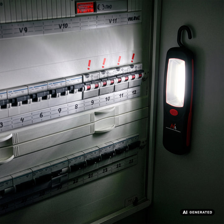 24 LED magnetische werkzaklamp met haak Maclean MCE 03