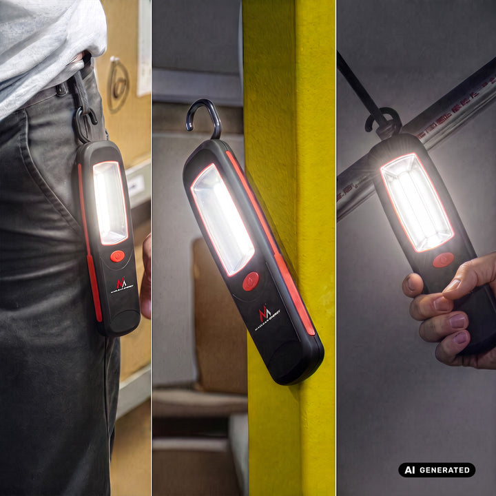 24 LED magnetische werkzaklamp met haak Maclean MCE 03