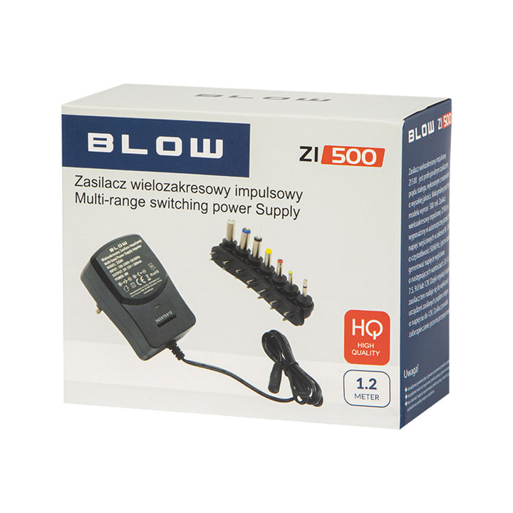 Alimentation universelle régulée 3-12V 500mA Blow ZI500 5264#