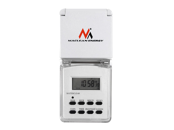 Externe digitale timer witte economie MCE08 Maclean