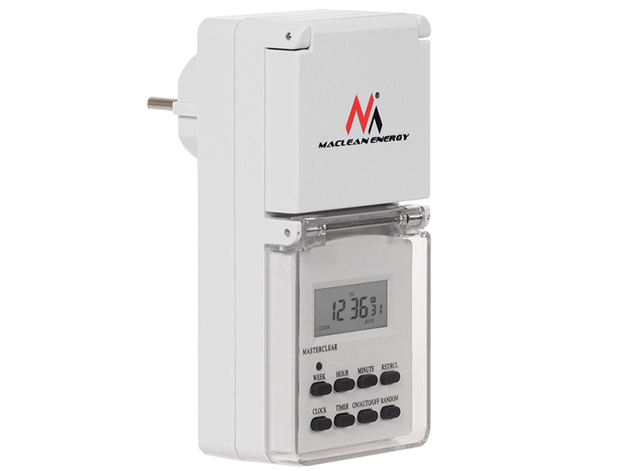 Externe digitale timer witte economie MCE08 Maclean