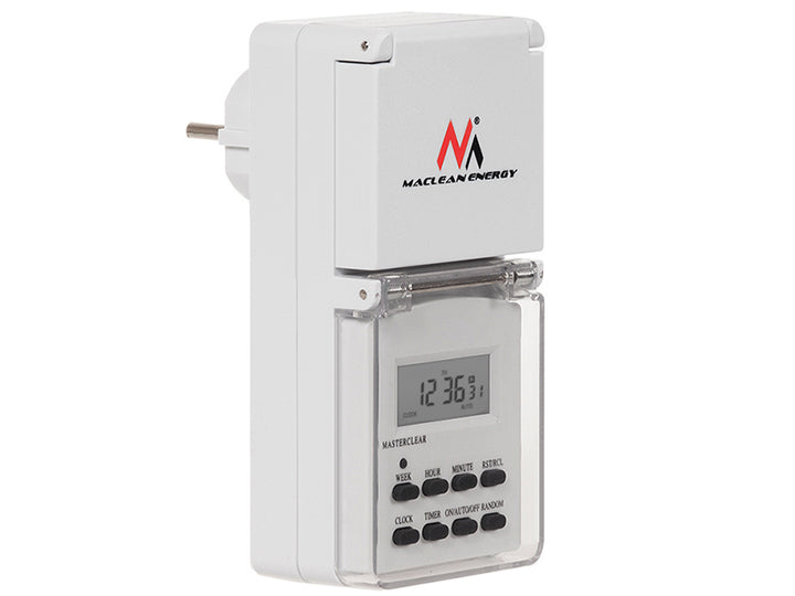 Externe digitale timer witte economie MCE08 Maclean