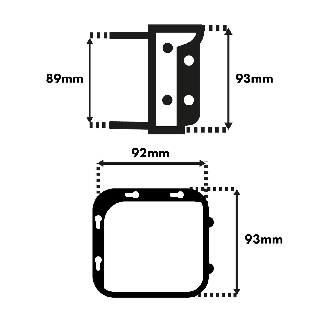 Op afstand bedienbaar elektrisch projectiescherm 100" 4:3 200x150 Maclean MC-592