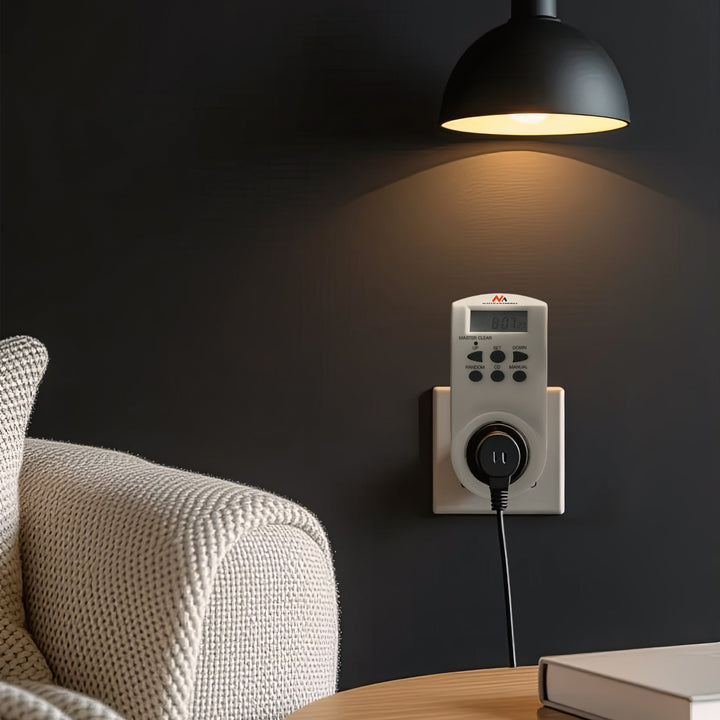 Minuteur Electrique Hebdomadaire  contrôl de vos appareils 220-240V, 16A 160 Programmes Maclean MCE08