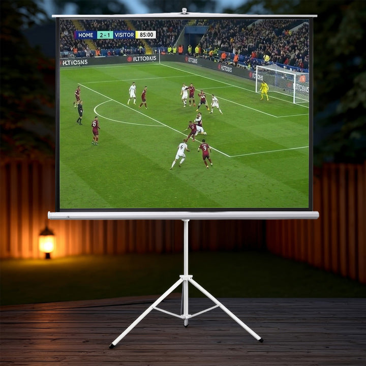 Projectiescherm op standaard 120" 4:3 240x180 Maclean MC-608