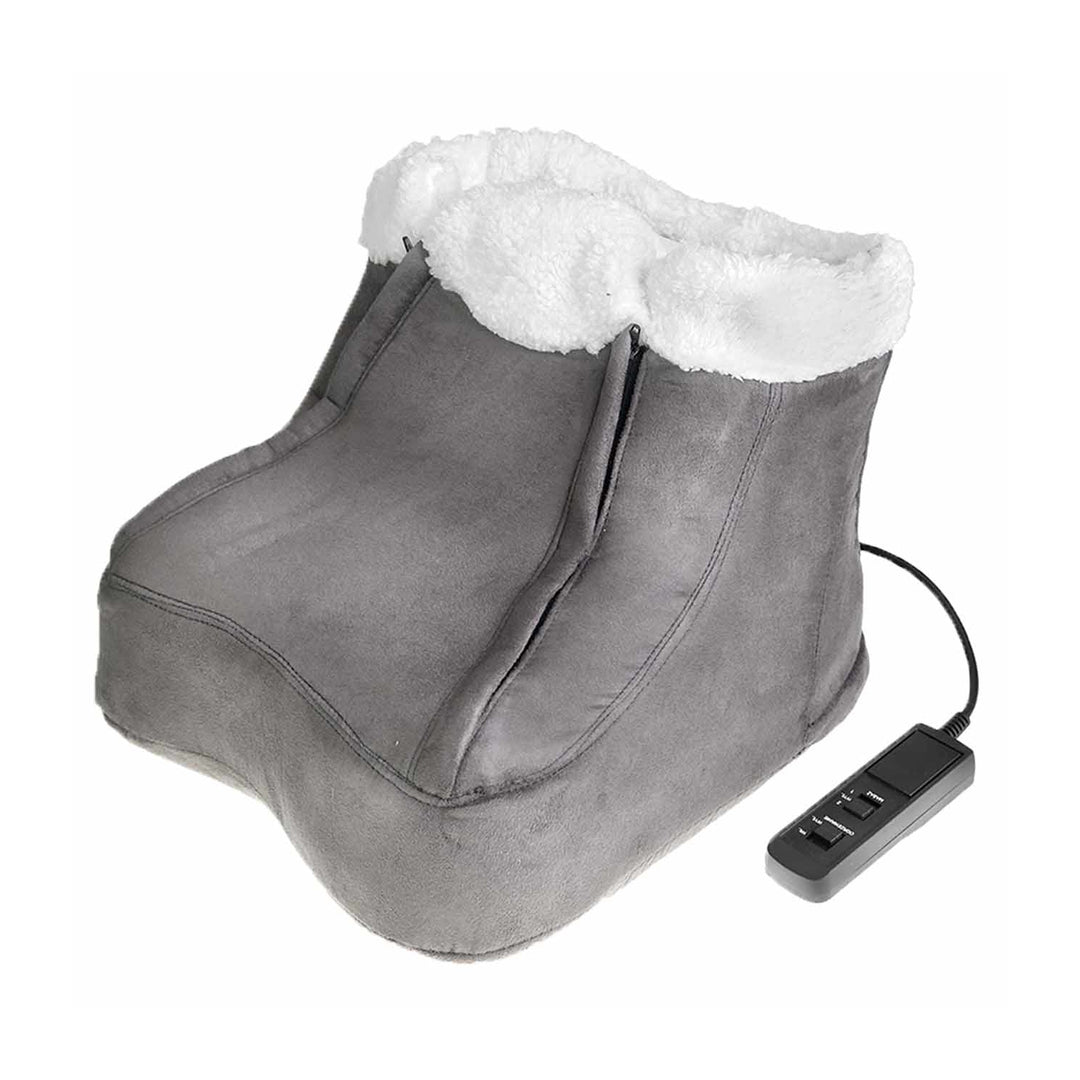 Chauffe-pieds électrique chauffant Chaussure Pieds de massage Chauffage Molleton doux