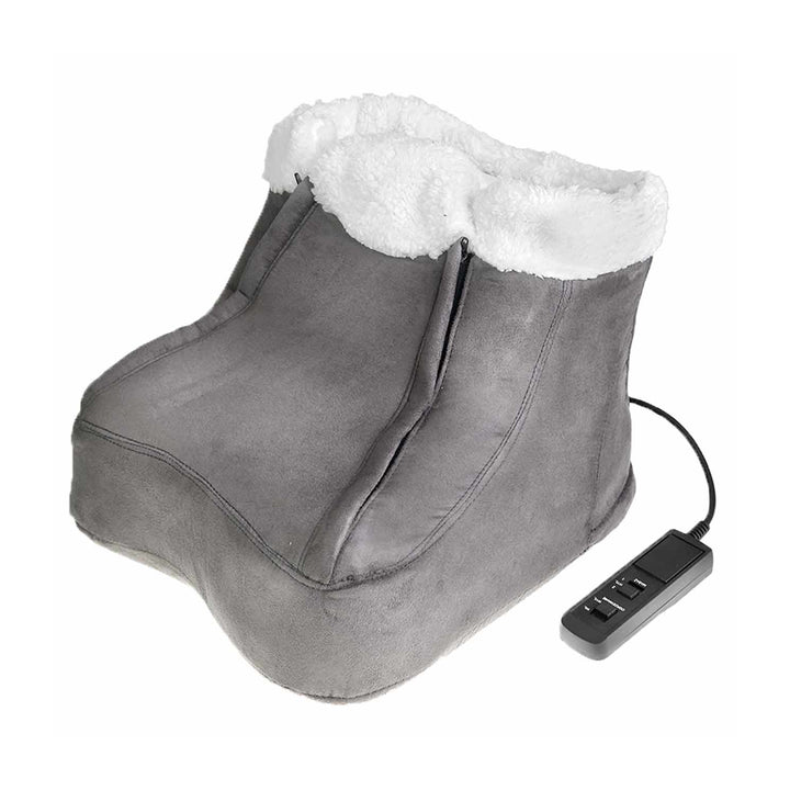 Chauffe-pieds électrique chauffant Chaussure Pieds de massage Chauffage Molleton doux