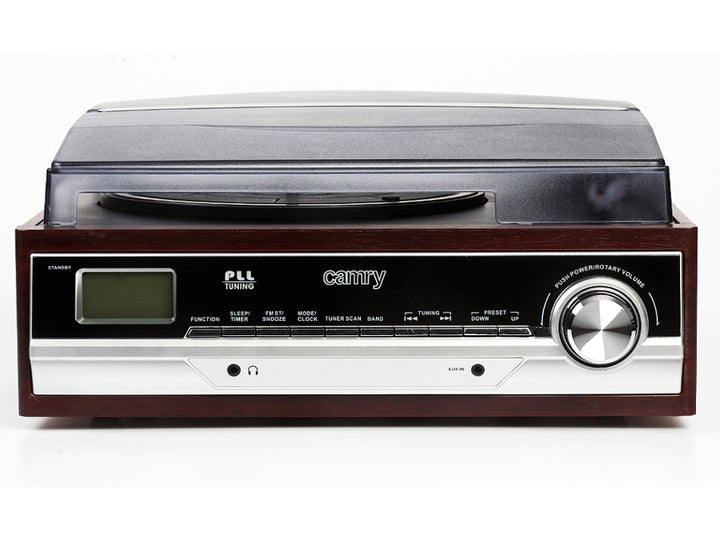 Gramophone + Radio FM CAMRY Classic Retro Style HOME AUDIO Platine vinyle 3 vitesses