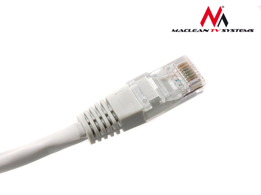 Câble patchcord fil UTP CAT 5e RJ45 Maclean MCTV-646