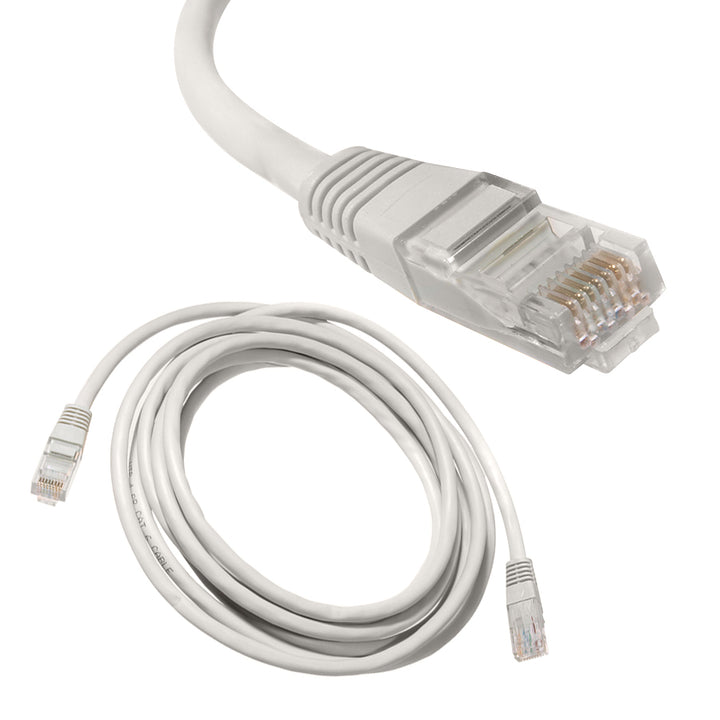 LAN PRO CÂBLE RÉSEAU. ETHERNET RJ45 UTP CAT6 3M Maclean MCTV-660 en gris