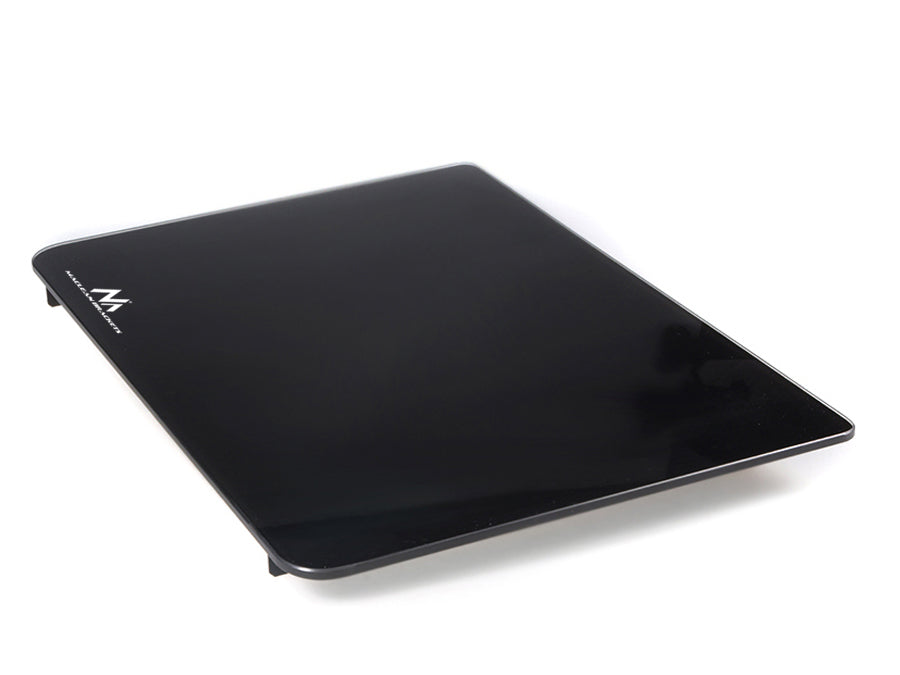 Support étagère pour équipement RTV DVD en verre max 8 kg Maclean MC-629