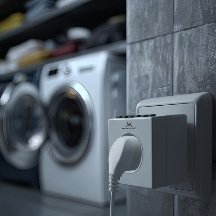 Minuterie numérique programmable 10 programmes interrupteur programmable Maclean MCE30