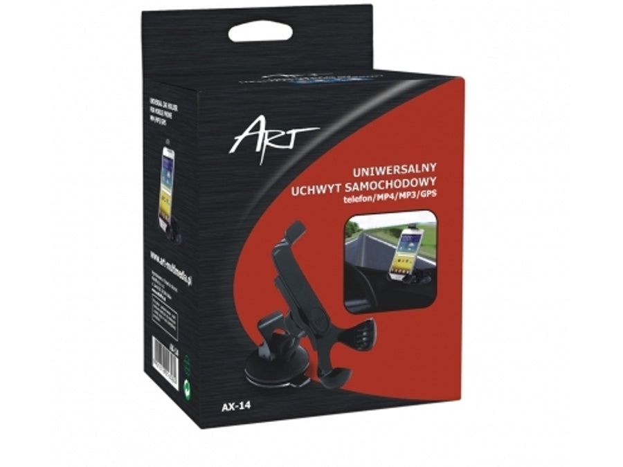 pour téléphone, MP3, MP4, GPS, PDA - La poignée a un ajustement libre dans toutes les directions et un espacement maximum de 13,5 cm