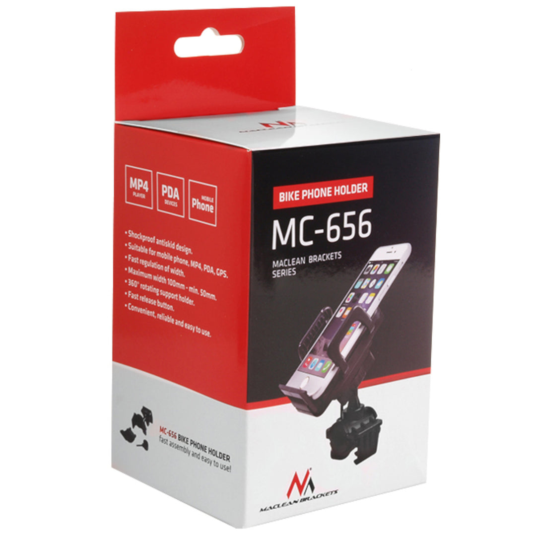 Support de vélo pour téléphone/ GPS Maclean MC-656