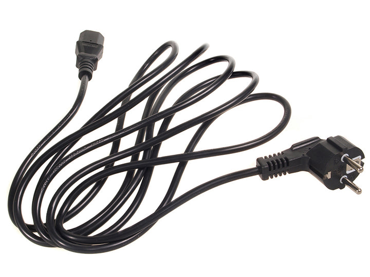 Câble d&#39;alimentation 3pin UE longueur de la prise 3m Maclean MCTV-692