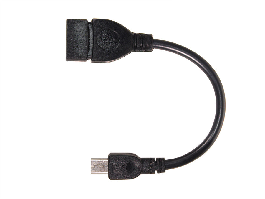 USB 2.0 OTG-kabel - zwarte micro-adapter Maclean MCTV-696