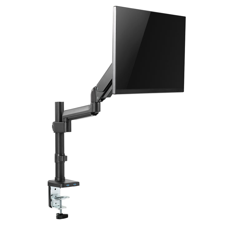 Support pour moniteur LCD LED 13-27" charge maximale 9kg USB 3.0 Maclean MC-669B