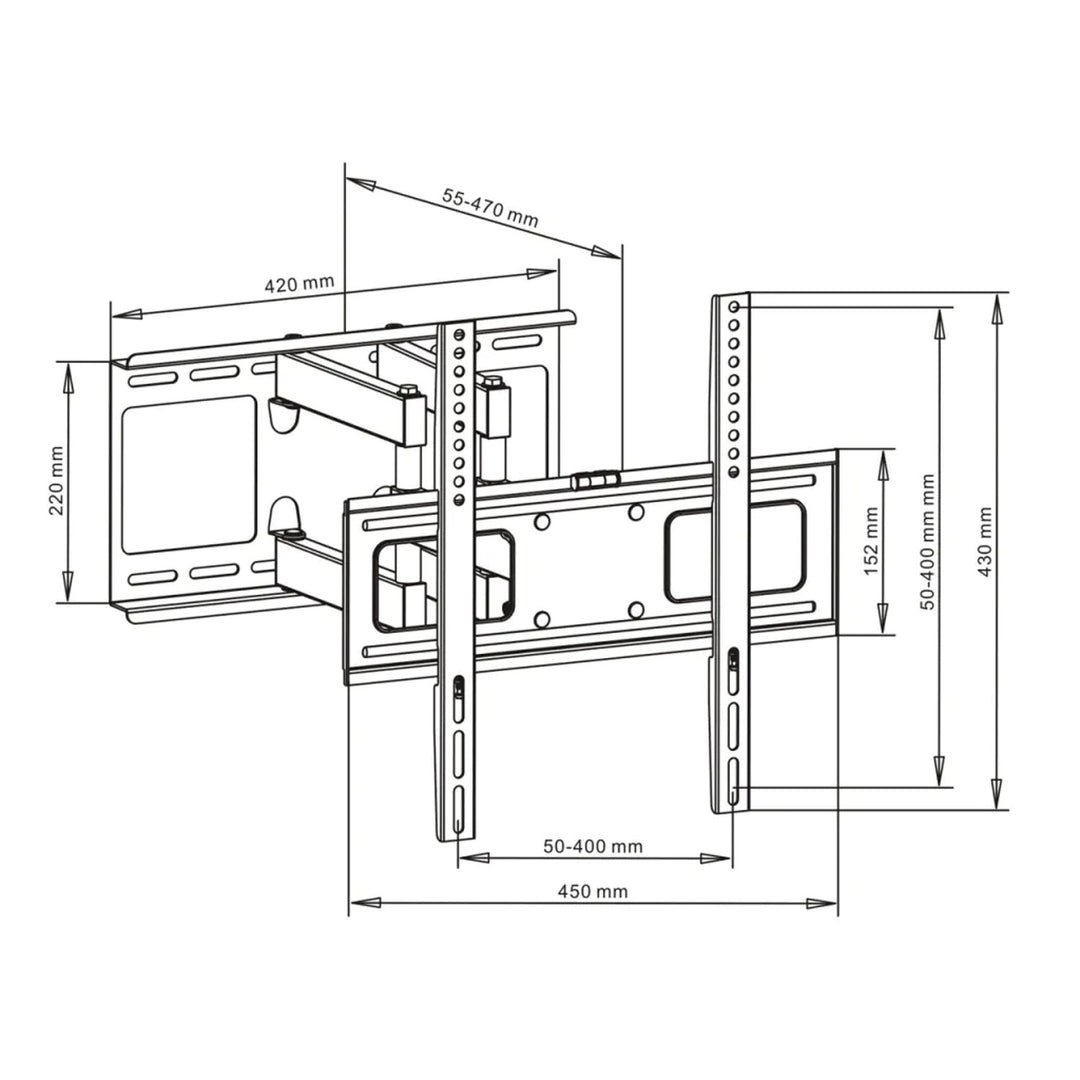 Armsteun voor LED/LCD/Plasma TV 23-55" 45kg AR-70 Art