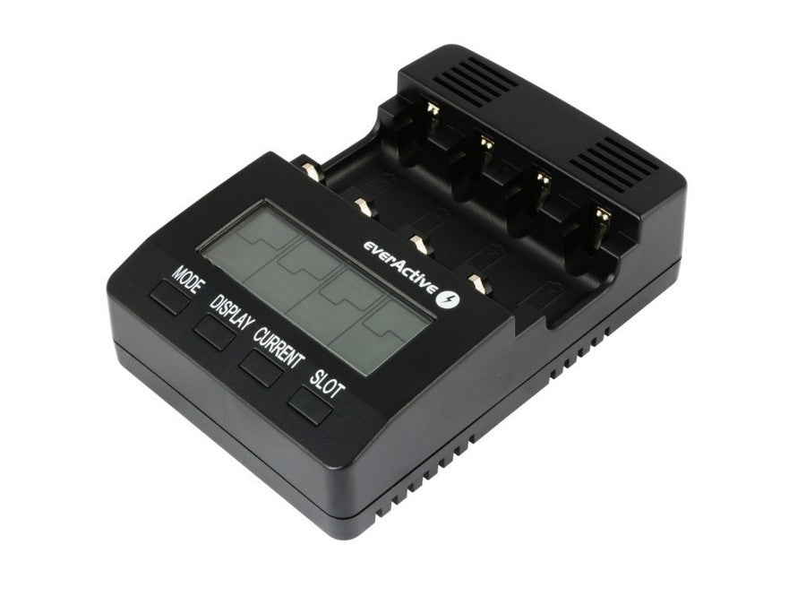 Chargeur de batterie AAA R03, AA R6, Ni-MH / Ni-CD EverActive NC-3000