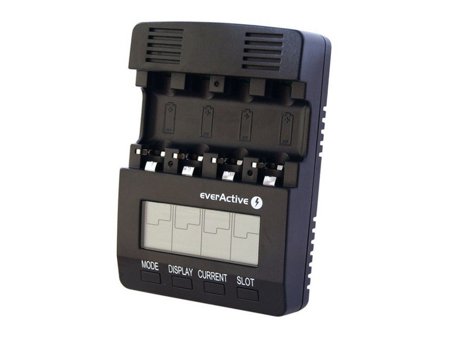 Chargeur de batterie AAA R03, AA R6, Ni-MH / Ni-CD EverActive NC-3000