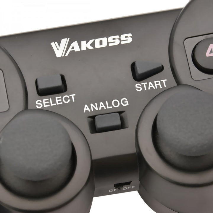 Manette de jeu USB sans fil Vakoss GP-3925BK avec fonction de vibration