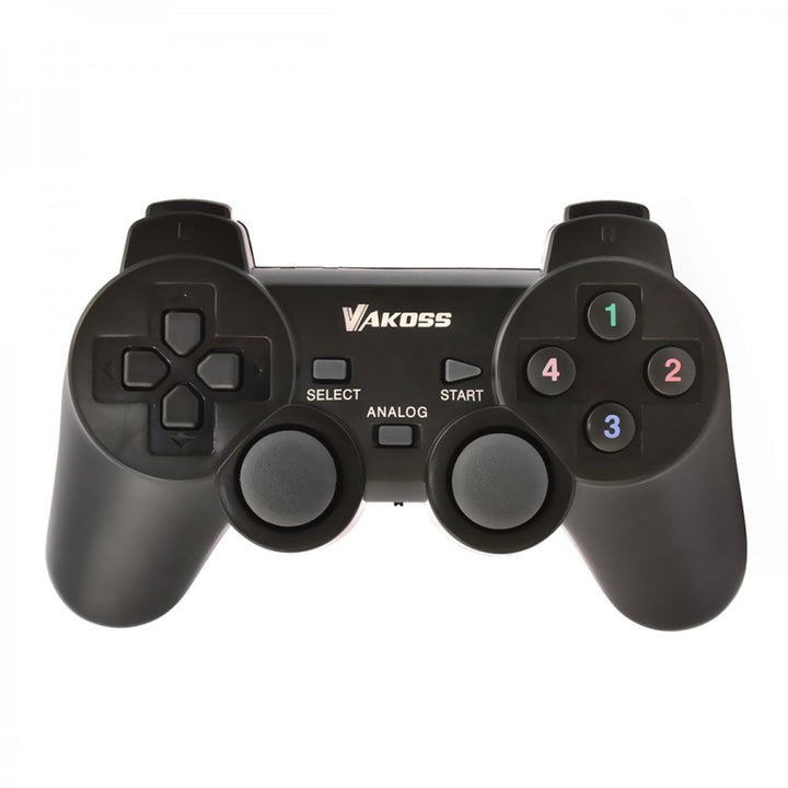 Manette de jeu USB sans fil Vakoss GP-3925BK avec fonction de vibration