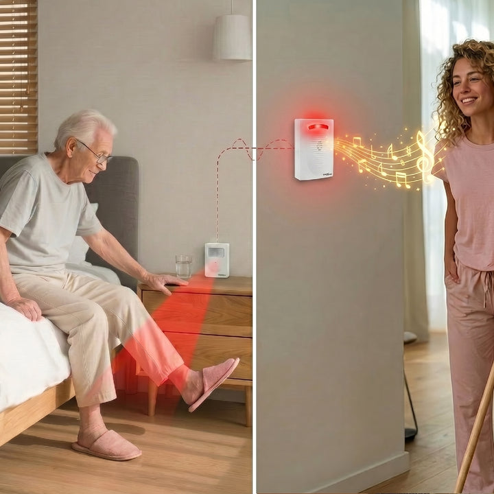 GreenBlue GB3400 IP44 mini draadloos alarm tot 120 m