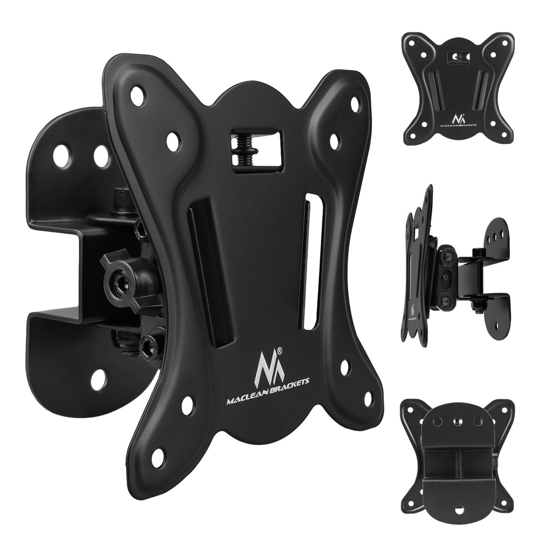 Support pour TV ou moniteur 13-27 " Maclean MC-670 20kg max vesa 100x100