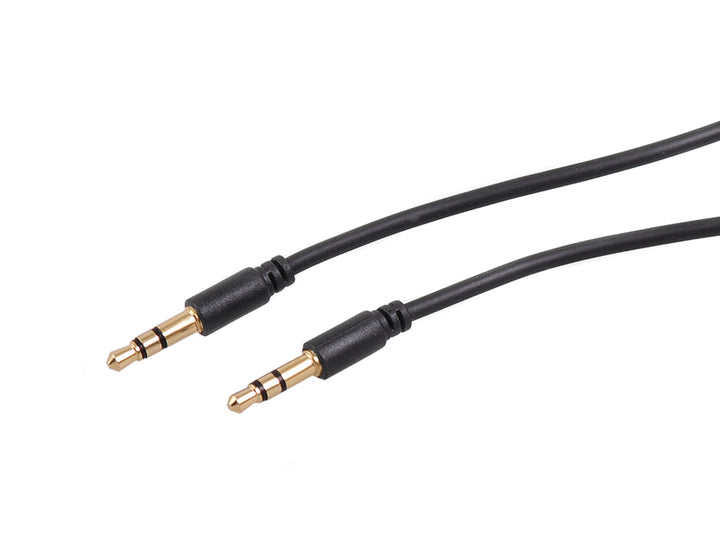 Audiokabel 3,5 mm mannelijke jack zwart 1,5 m Maclean MCTV-815