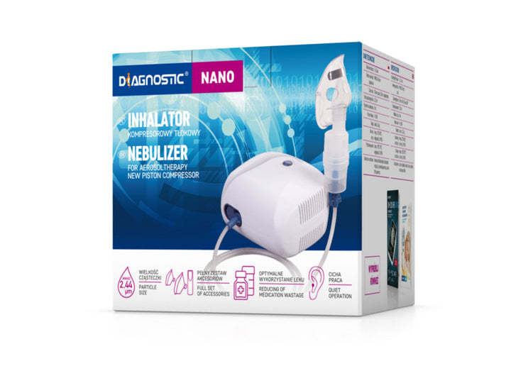 Inhalateur Nébuliseur Diagnostic Nano pour les adultes et les enfants
