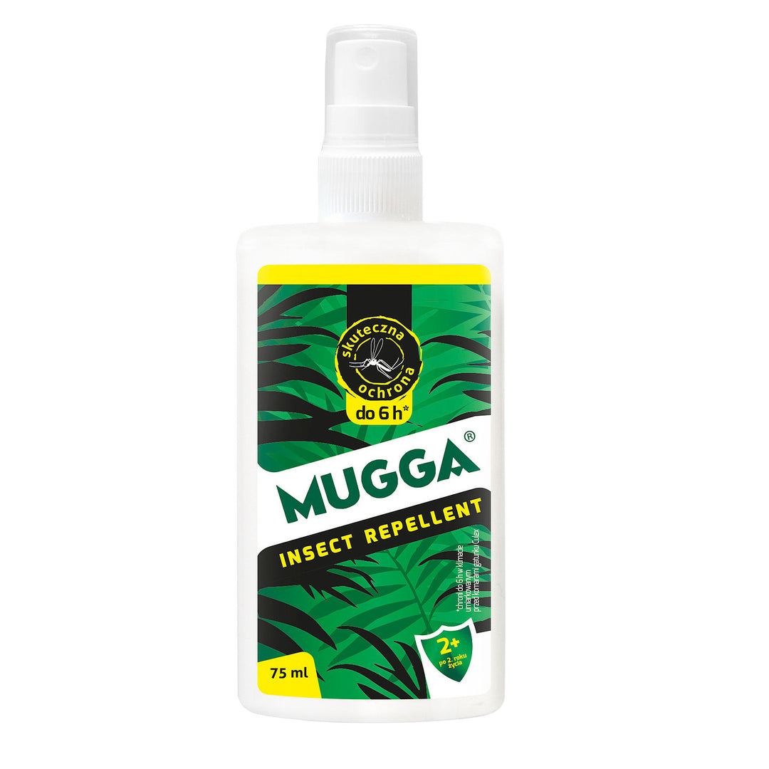 Produit anti-insectes Spray 9,5 % 75 ml Mugga protection 6-8 heures