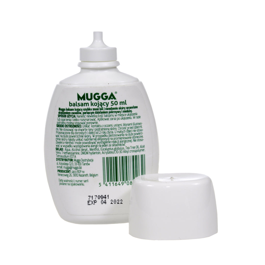 Lotion apaisante Mugga pour les piqûres et les brûlures 50ml